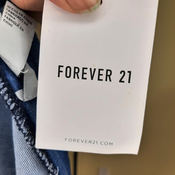 Brand New Sexy Forever 21 Heavy Stretch Denim Sundress - Picture 11 of 13